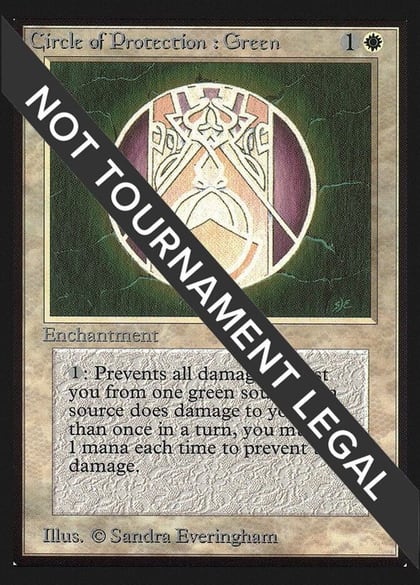 Circle of Protection: Green (CE), Collector's Edition #97431