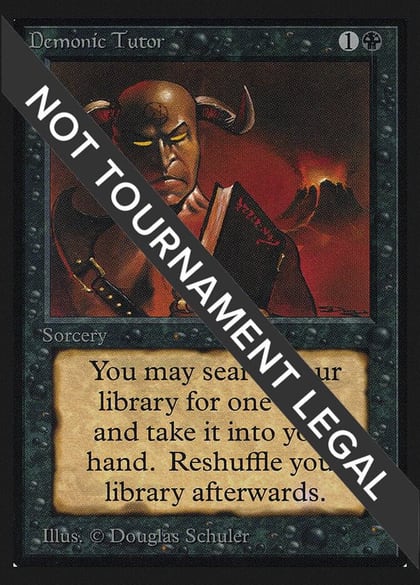 Demonic Tutor (CE), Collector's Edition #97458