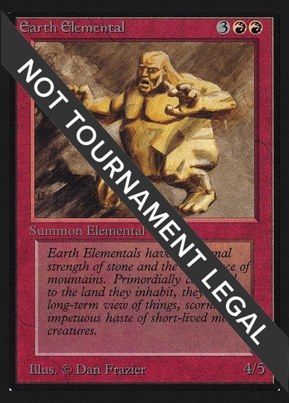 Earth Elemental (CE), Collector's Edition #97469