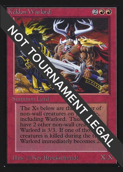 Keldon Warlord (CE), Collector's Edition #97529