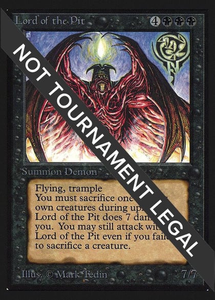 Lord of the Pit (CE), Collector's Edition #97545