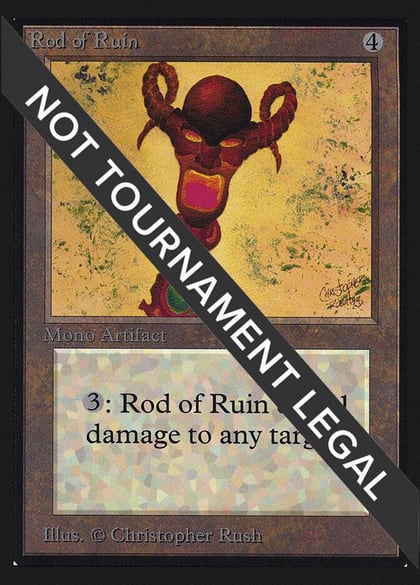 Rod of Ruin (CE), Collector's Edition #97600