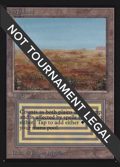 Scrubland (CE), Collector's Edition #97608