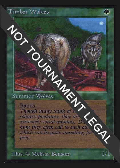 Timber Wolves (CE), Collector's Edition #97638