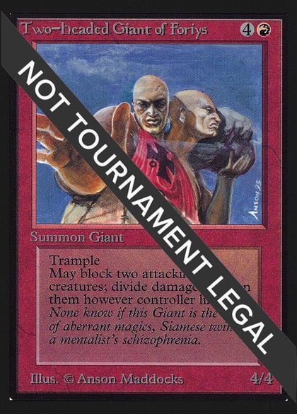 Two-Headed Giant of Foriys (CE), Collector's Edition #97648