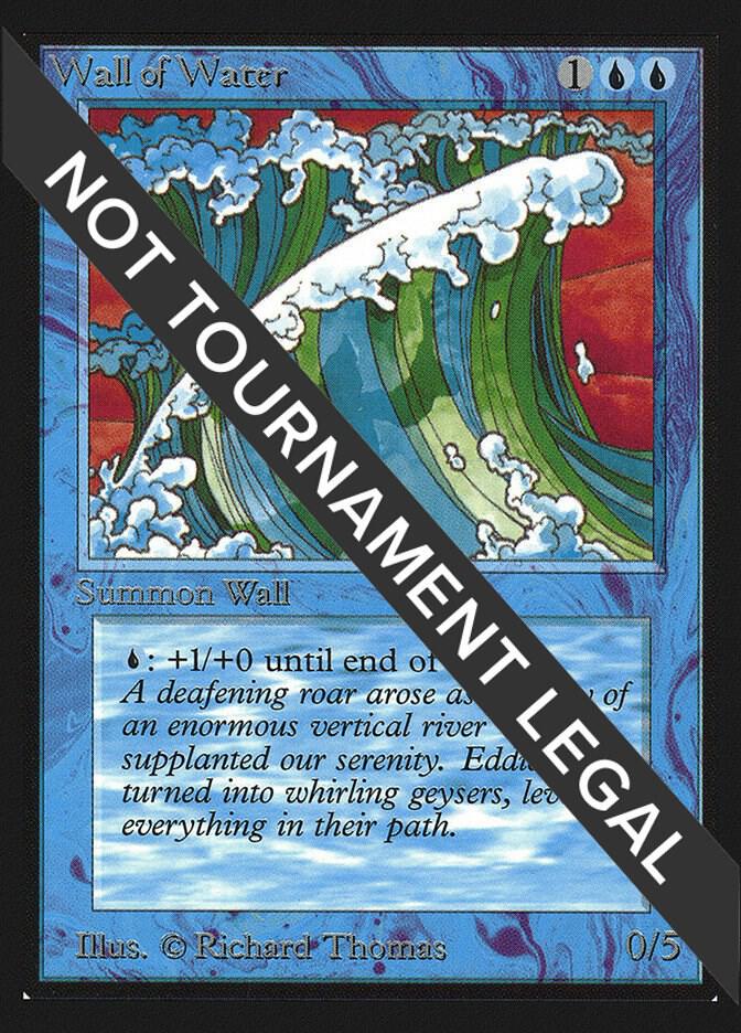 Wall of Water (CE), Collector's Edition #97665