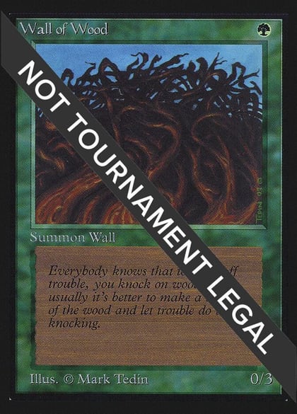 Wall of Wood (CE), Collector's Edition #97666