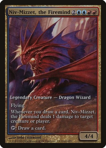 Niv-Mizzet, the Firemind, Champs Promos 2