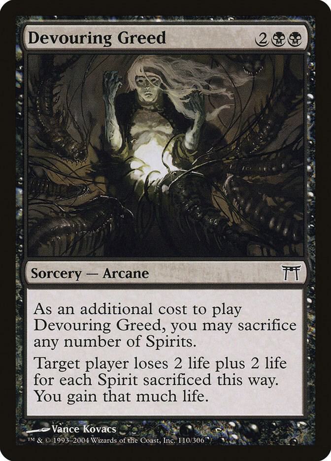 Devouring Greed, Champions of Kamigawa 110