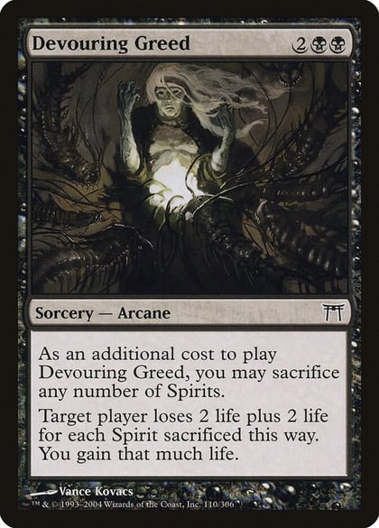 Devouring Greed, Champions of Kamigawa 110