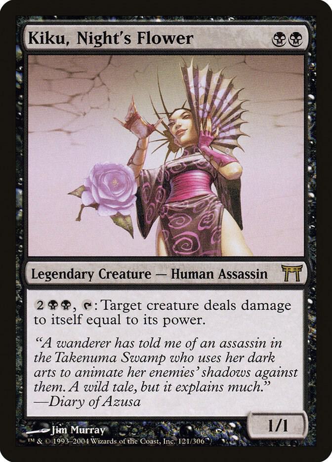 Kiku, Night's Flower, Champions of Kamigawa 121