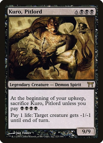 Kuro, Pitlord, Champions of Kamigawa 123