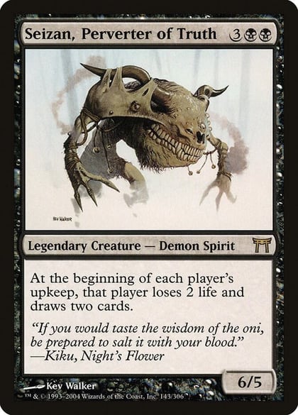 Seizan, Perverter of Truth, Champions of Kamigawa 143