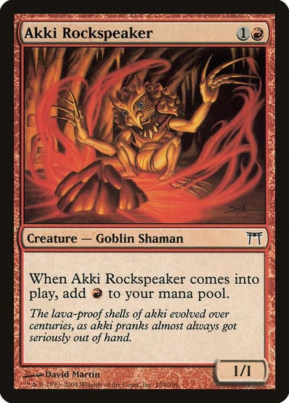 Akki Rockspeaker, Champions of Kamigawa 154