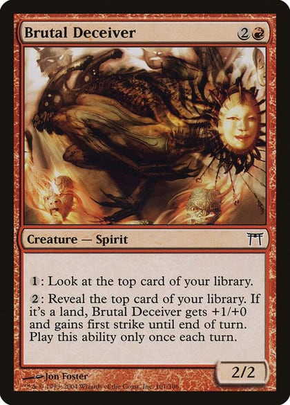 Brutal Deceiver, Champions of Kamigawa 161
