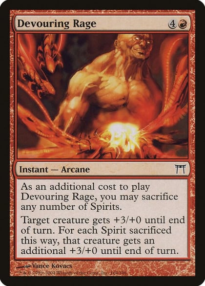 Devouring Rage, Champions of Kamigawa 164