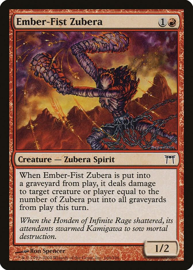 Ember-Fist Zubera, Champions of Kamigawa 166