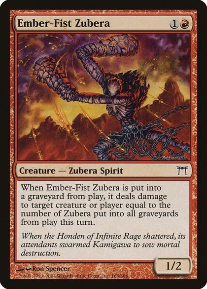 Ember-Fist Zubera, Champions of Kamigawa 166