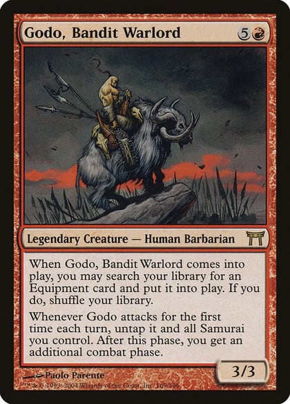 Godo, Bandit Warlord, Champions of Kamigawa 169
