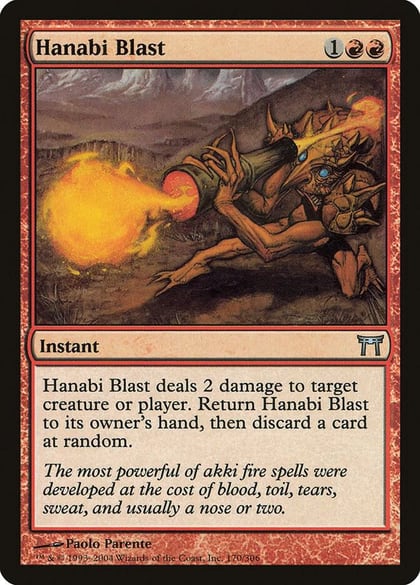 Hanabi Blast, Champions of Kamigawa 170