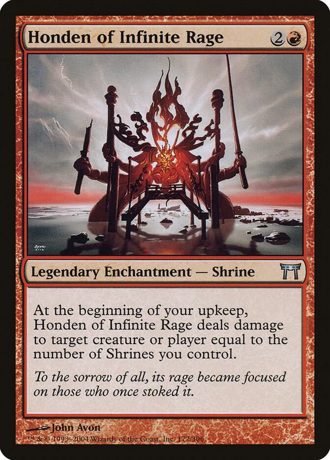 Honden of Infinite Rage, Champions of Kamigawa 172