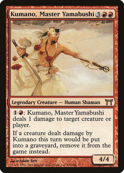 Kumano, Master Yamabushi, Champions of Kamigawa 176