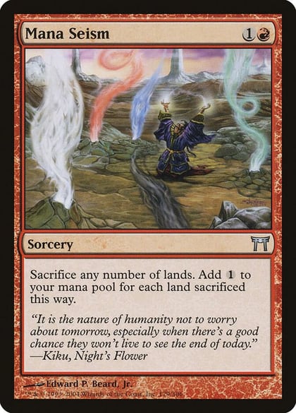 Mana Seism, Champions of Kamigawa 179
