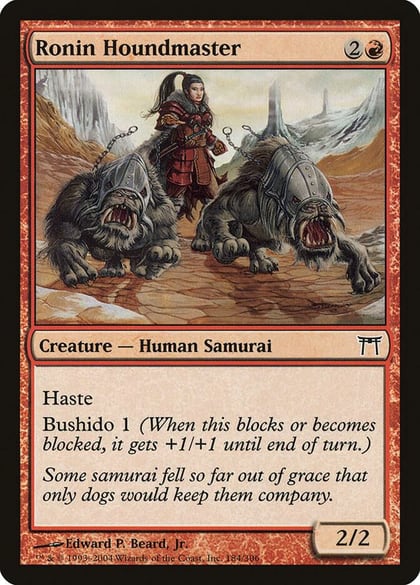Ronin Houndmaster, Champions of Kamigawa 184