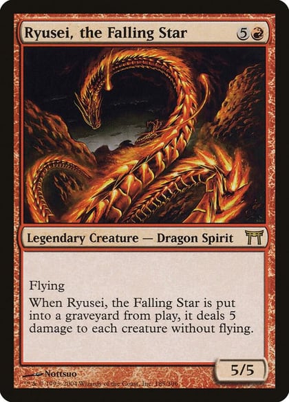 Ryusei, the Falling Star, Champions of Kamigawa 185