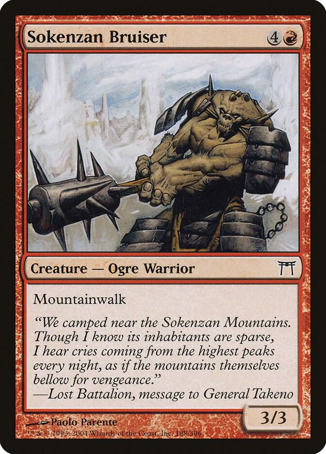 Sokenzan Bruiser, Champions of Kamigawa 188