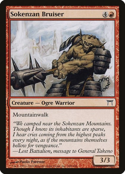 Sokenzan Bruiser, Champions of Kamigawa 188