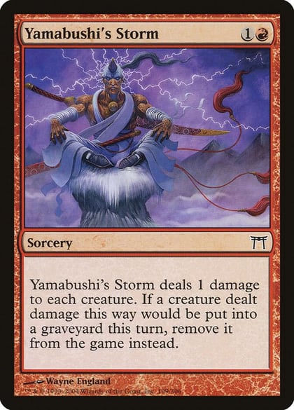 Yamabushi's Storm, Champions of Kamigawa 199