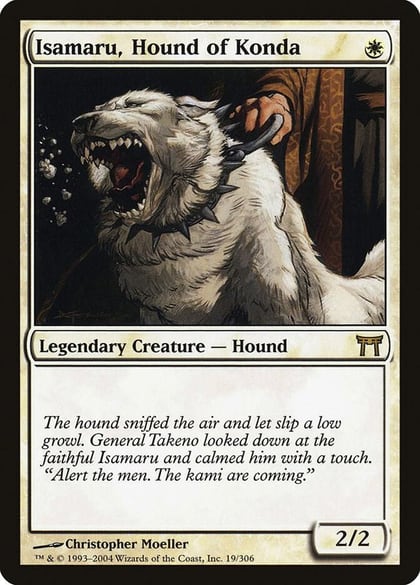 Isamaru, Hound of Konda, Champions of Kamigawa 19