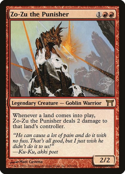 Zo-Zu the Punisher, Champions of Kamigawa 200