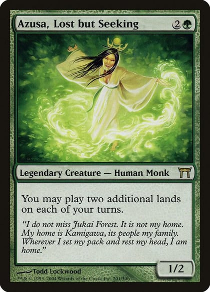 Azusa, Lost but Seeking, Champions of Kamigawa 201