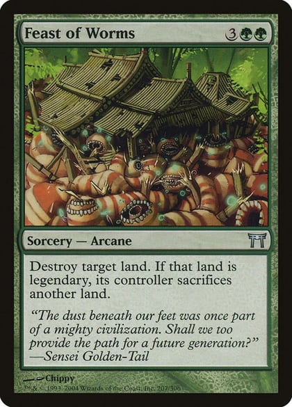 Feast of Worms, Champions of Kamigawa 207