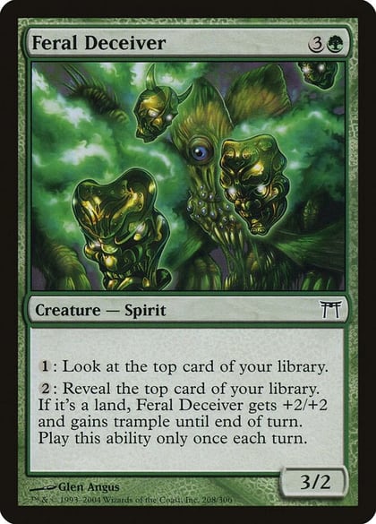 Feral Deceiver, Champions of Kamigawa 208