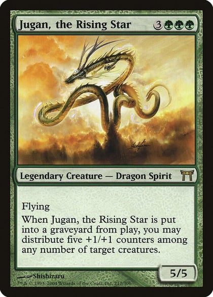 Jugan, the Rising Star, Champions of Kamigawa 217