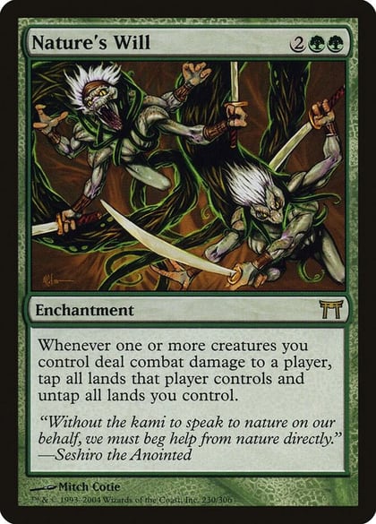 Nature's Will, Champions of Kamigawa 230