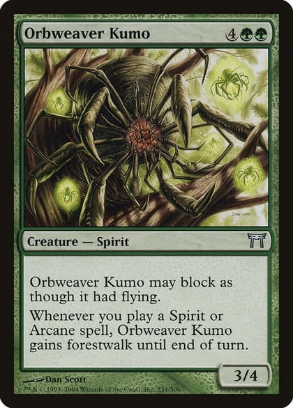 Orbweaver Kumo, Champions of Kamigawa 231