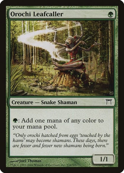 Orochi Leafcaller, Champions of Kamigawa 234