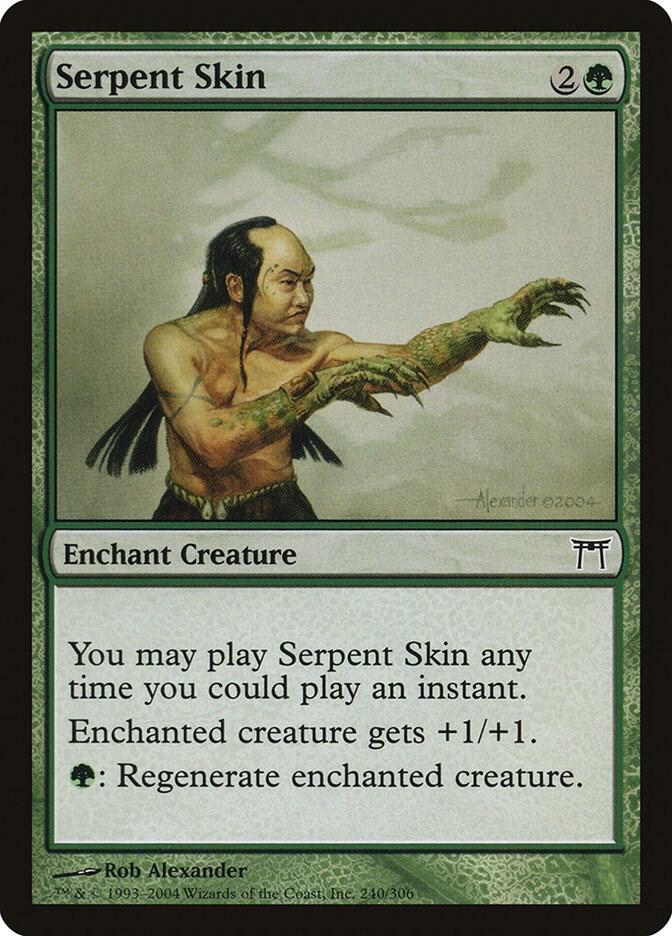 Serpent Skin, Champions of Kamigawa 240