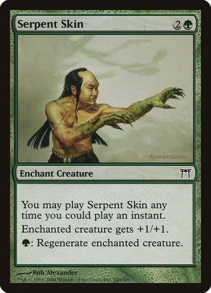 Serpent Skin, Champions of Kamigawa 240