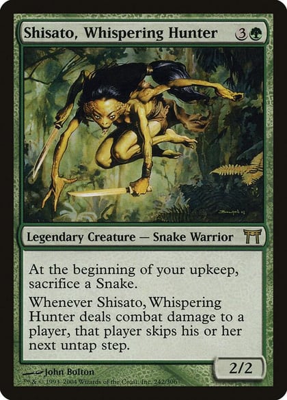 Shisato, Whispering Hunter, Champions of Kamigawa 242