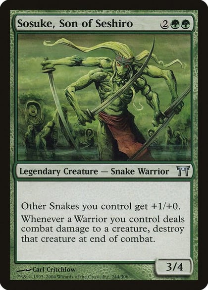 Sosuke, Son of Seshiro, Champions of Kamigawa 244