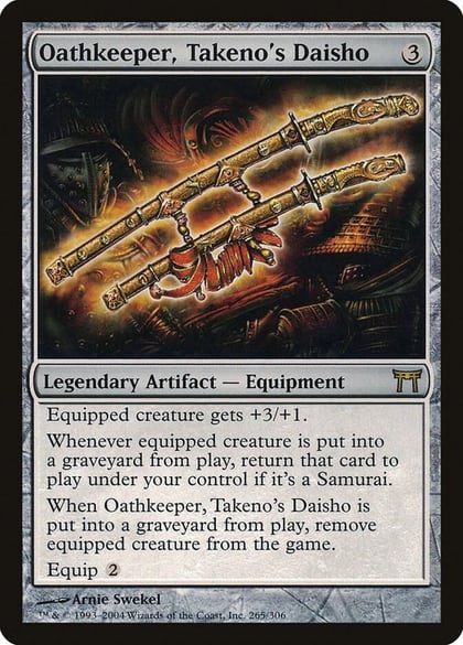 Oathkeeper, Takeno's Daisho, Champions of Kamigawa 265
