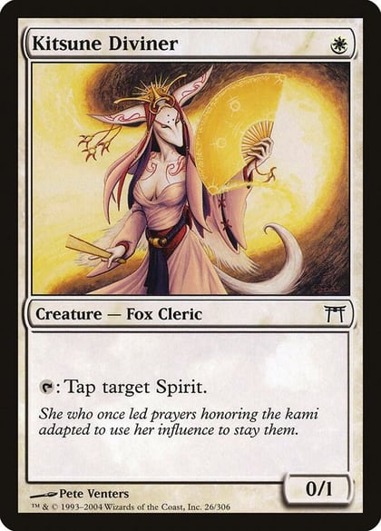 Kitsune Diviner, Champions of Kamigawa 26