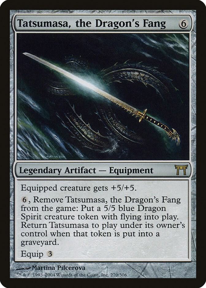Tatsumasa, the Dragon's Fang, Champions of Kamigawa 270