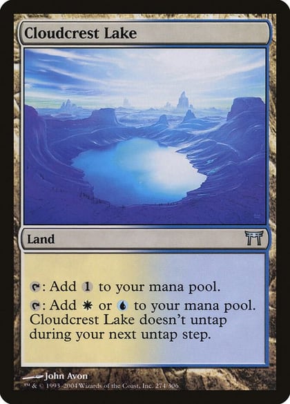 Cloudcrest Lake, Champions of Kamigawa 274