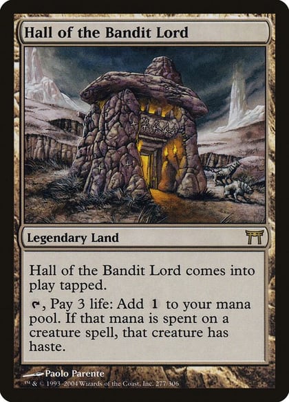 Hall of the Bandit Lord, Champions of Kamigawa 277